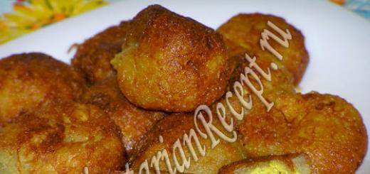 Картофельные шарики в духовке рецепт с фото