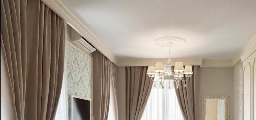 Бежевые шторы — подбор оттенка портьер к общему цветовому стилю комнаты (111 фото) Шторы серые бежевые и коричневые